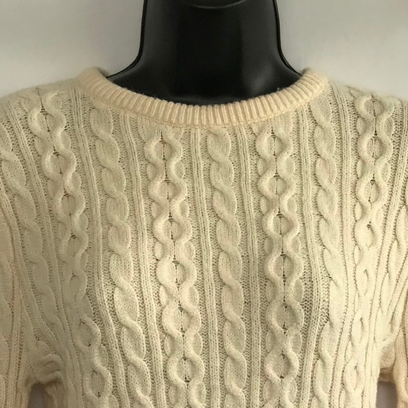 Forever 21 Cream Knit Sweater Top - Picture 3 of 7